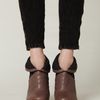 Free People Charmene Platform in Brown (taupe / grey) - Lyst