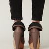 Free People Charmene Platform in Brown (taupe / grey) - Lyst