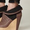 Free People Charmene Platform in Brown (taupe / grey) - Lyst