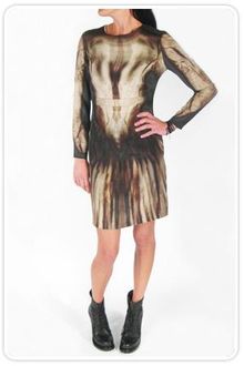 McQ by Alexander McQueen Phantom Print Dress - Lyst