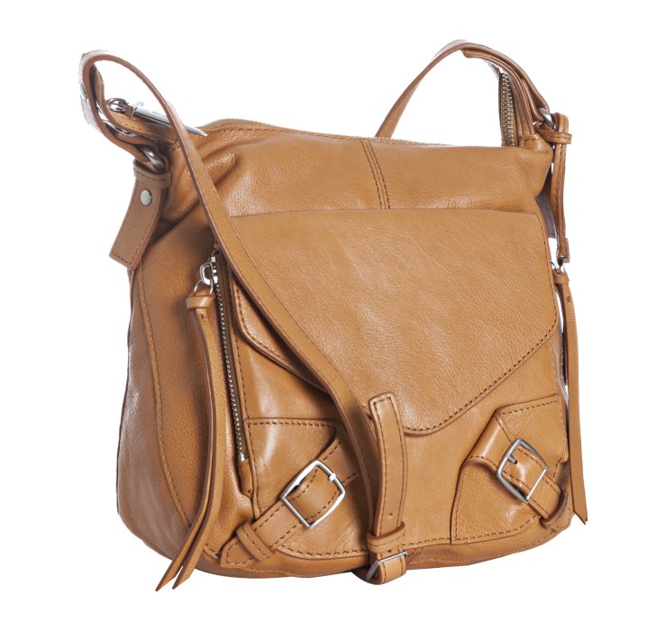 Botkier Camel Leather Helena Crossbody Bag in Brown (camel) Lyst