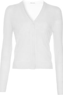 Bottega Veneta Snap Front Cardigan - Lyst
