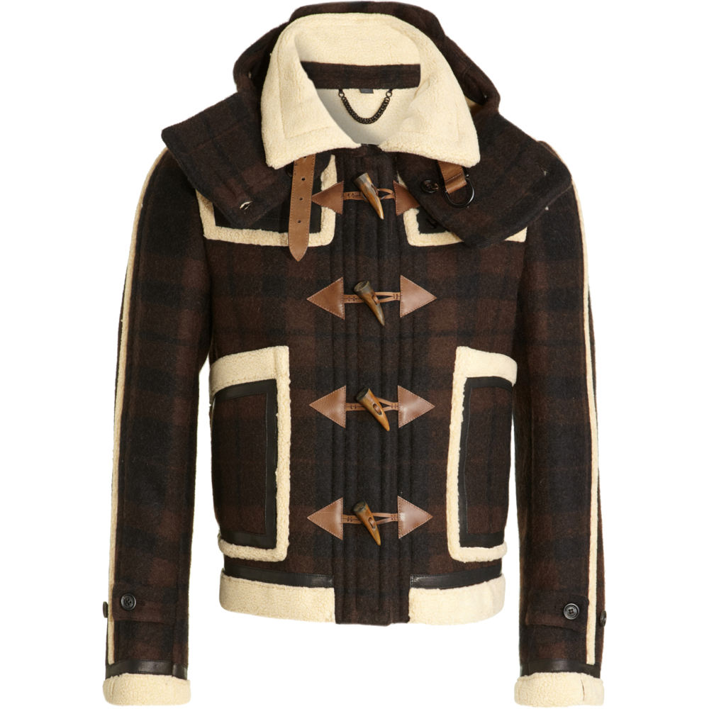 burberry toggle coat womens