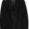 Calvin Klein Damara Woolblend Coat in Black - Lyst