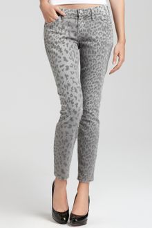 Current/Elliott The Stiletto Leopard Print Pants - Lyst