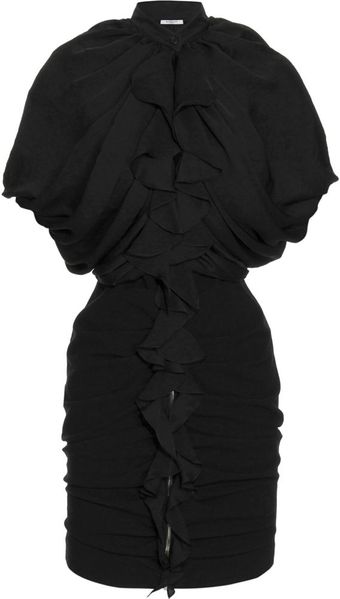Givenchy Ruffle Dress - Lyst