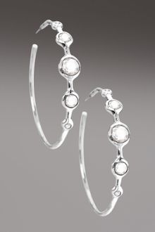 Ippolita Diamond & Clear Quartz Station Earrings - Lyst
