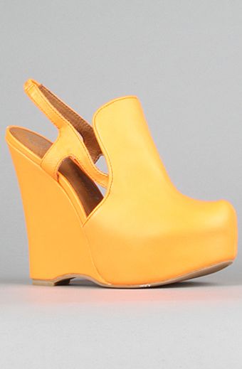 Jeffrey Campbell The Darian Shoe in Neon Orange - Lyst