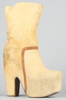 Jeffrey Campbell The Whomp Shoe in Tan Suede - Lyst