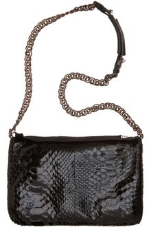 Lanvin Python Trousse Sac - Lyst