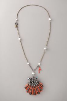 Lanvin Shell-pendant Necklace - Lyst