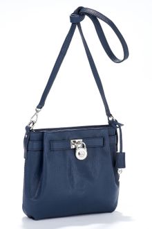 Michael Kors Hamilton Medium Messenger, Indigo - Lyst