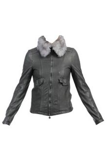 Patrizia Pepe Leather Jacket - Lyst