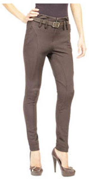 Patrizia Pepe Trousers in Brown - Lyst