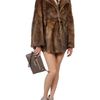 Patrizia Pepe Short Coat in Brown (camel) - Lyst