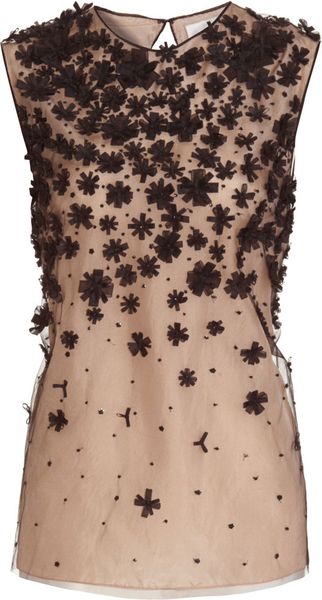 Prabal Gurung Floret Blouse - Lyst