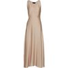 Rochas Sleeveless Dress in Beige - Lyst