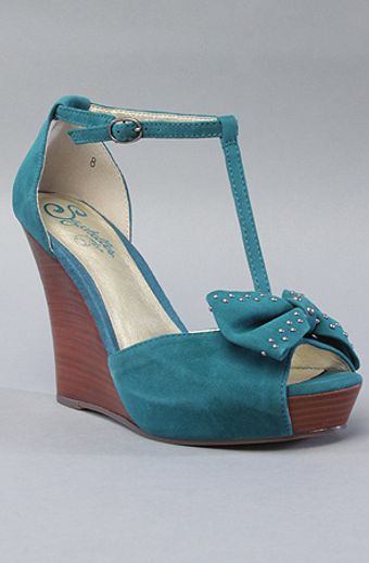  The Carriage Shoe in Teal 