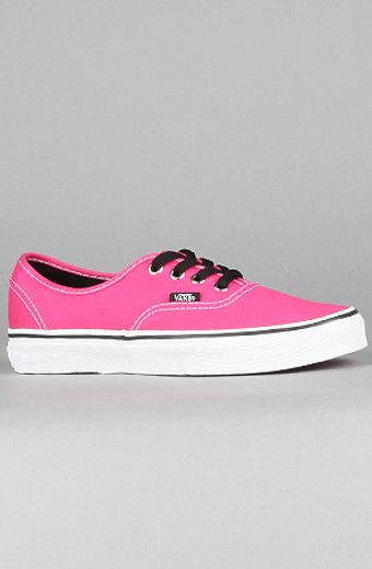 Vans The Authentic Sneaker in Pink - Lyst