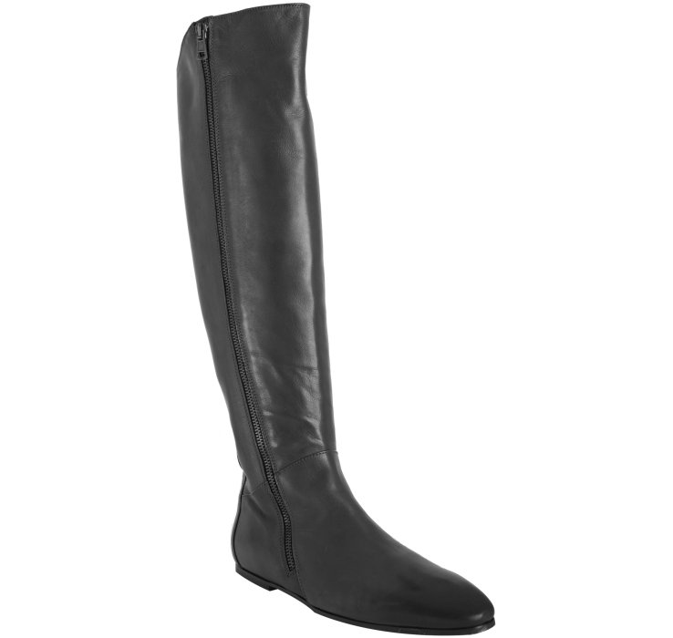 tall flat boot