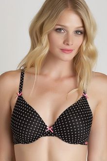 Betsey Johnson Stretch Mesh Full Coverage Bra - Lyst