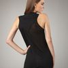 Helmut Lang Asymmetric Draped Tank in Black - Lyst