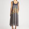 Jean Paul Gaultier Striped Tunic Dress in Blue (navy) - Lyst
