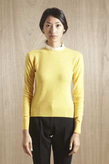 J.W. Anderson J.w. Anderson Womens Rubber Collar Sweater (no Swarovski) - Lyst