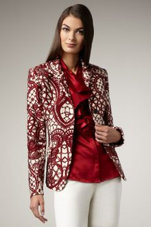 Lafayette 148 New York Alexa Printed Blazer - Lyst