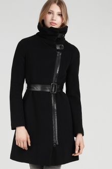 Mackage Nadine Asymmetric Funnel Coat - Lyst