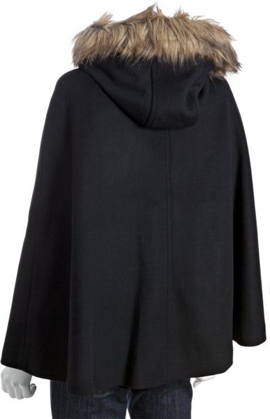 michael kors wool cape