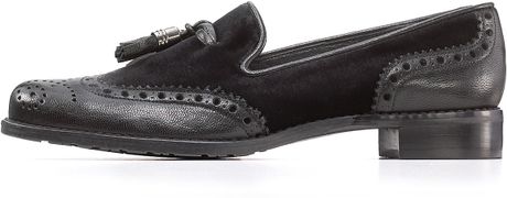 flat penny loafers
