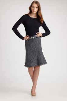 Tory Burch Merino Wool Crewneck Sweater - Lyst