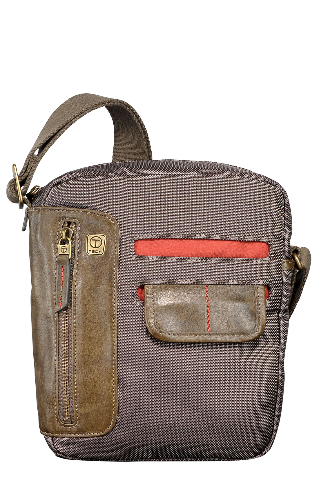 Tumi Ttech Pittsburgh Small Crossbody Bag in Brown for Men