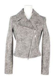 Alaïa Perfecto Jacket in Shorthaired Calf Leather - Lyst