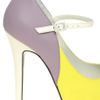 Asos Asos Priscilla Platform Leather High Shoes with Ankle Strap in Purple (lemonlilac) - Lyst