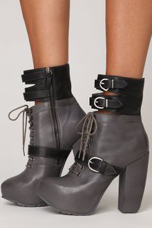 Free People Andee Platform Buckle Boot - Lyst