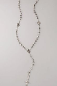 Pamela Love Dagger Rosary Necklace - Lyst
