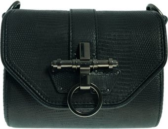 Givenchy Lizard Print Leather Obsedia Clutch - Lyst