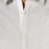 John Varvatos Slim Fit Shirt with Contrast Placket in White for Men (moth) - Lyst