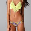 L*space Tesserae Foxy Tab Bikini Bottoms in Multicolor (multi) - Lyst