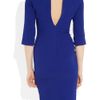 Antonio Berardi Stretchcrepe Dress in Blue - Lyst