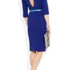 Antonio Berardi Stretchcrepe Dress in Blue - Lyst