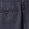 Burberry Prorsum Slim Fit Wool Tuxedo Trousers in Blue for Men - Lyst