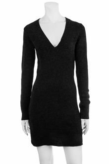 Theory Harufi V-neck Sweater Dress - Lyst