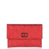 Anya Hindmarch Valorie Glitter Envelope Clutch in Red - Lyst