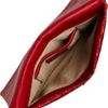 Anya Hindmarch Valorie Glitterfinish Leather Clutch in Red - Lyst