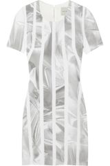 Dion Lee Printed Silk-blend Dress