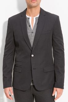 J.c. Rags Essential Trim Fit Blazer - Lyst
