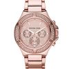 Michael Kors Glitz Watch, Rose Gold in Gold - Lyst